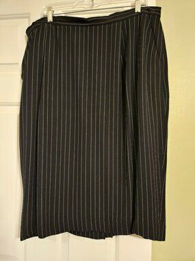 Tamotsu stripe suit skirt 2 (2X)